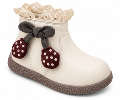 Girl berry long shoe