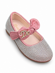Girls rhinestone pumps