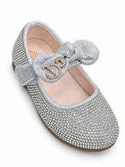 Girls rhinestone pumps