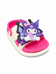 Girls Pink Cartoon Character sliper
